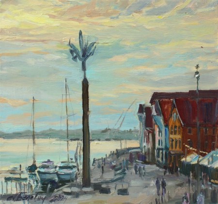 Summer Evening In Stavanger 