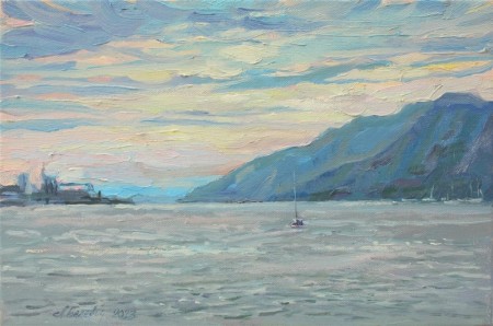 June Twilight In Sandnes 