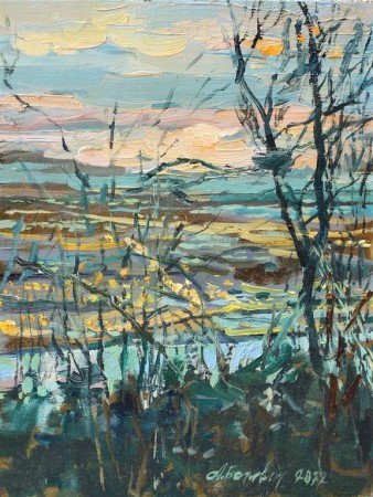 View At The Gandsfjord In November 