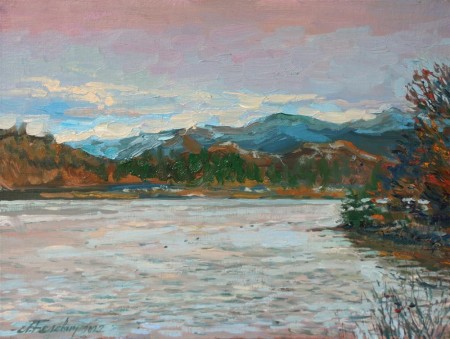 A December Day At Lutsi Lake 