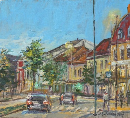 August Evening In Stavanger 